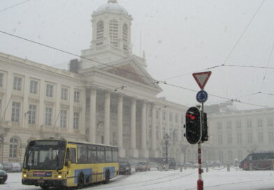 Bruxelles sous la neige