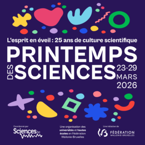 Inscriptions printemps des sciences be