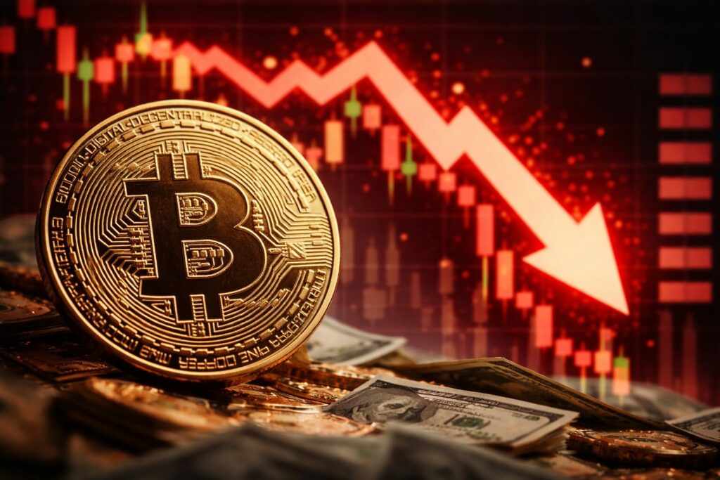 Bitcoin s’effondre : une chute historique inquiète les investisseurs