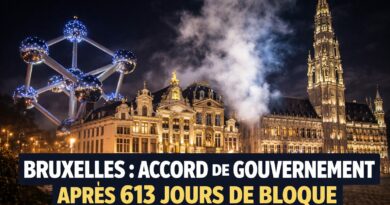 Accord politique a Bruxelles la nuit