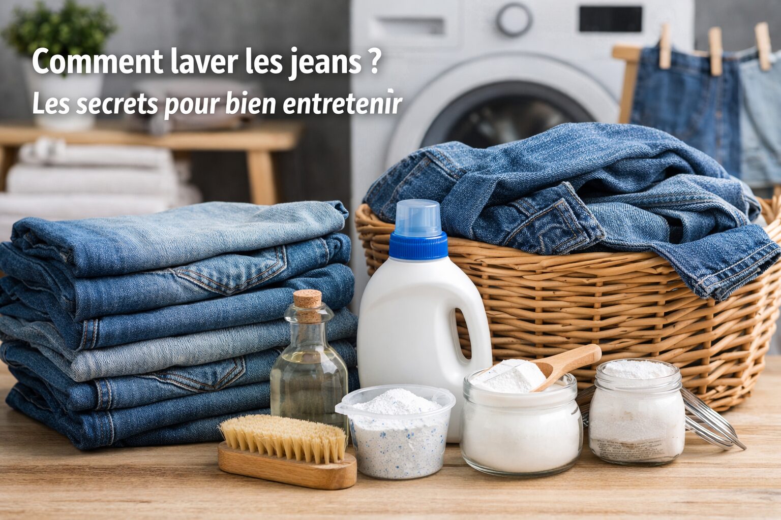 Comment laver les jeans