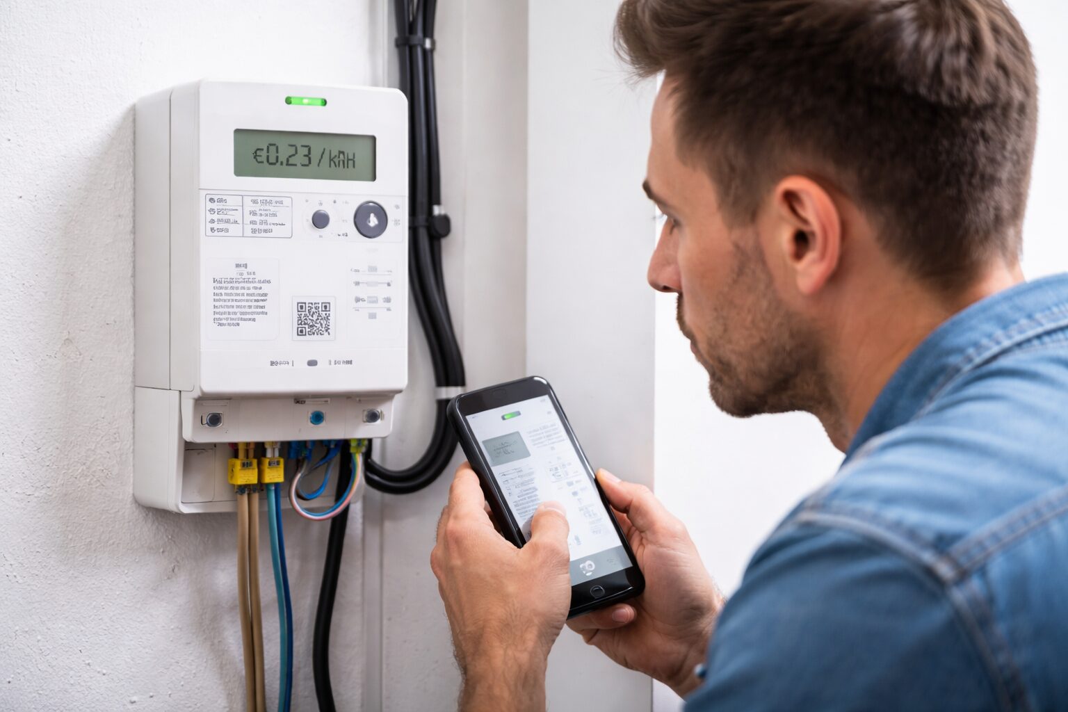 Controle du compteur intelligent electrique