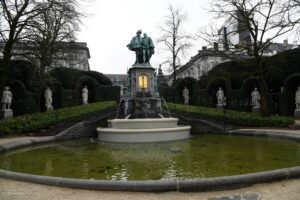 La fontaine des martyrs nobles du Petit Sablon