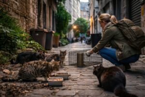 Sauver les chats errants, un combat qui tue mais qu’on ne peut arrêter