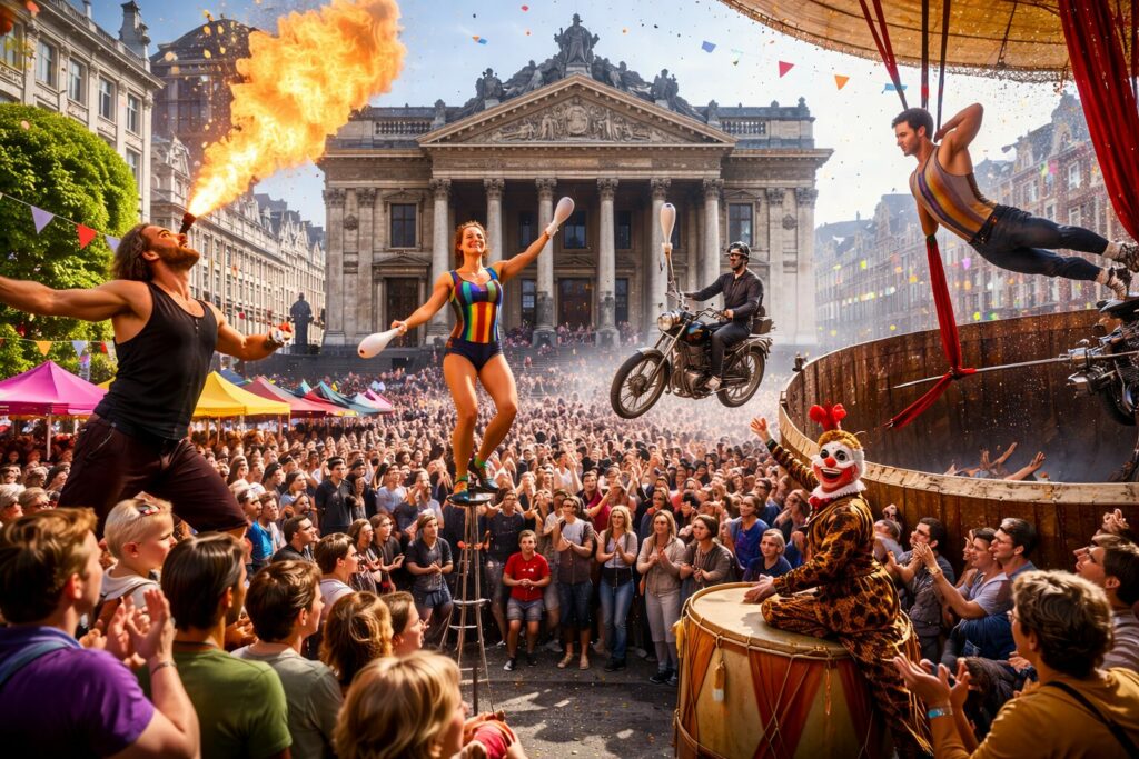 Festival de cirque a Bruxelles