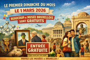 Premier dimanche gratuit : Bruxelles t’ouvre les portes de ses musées !