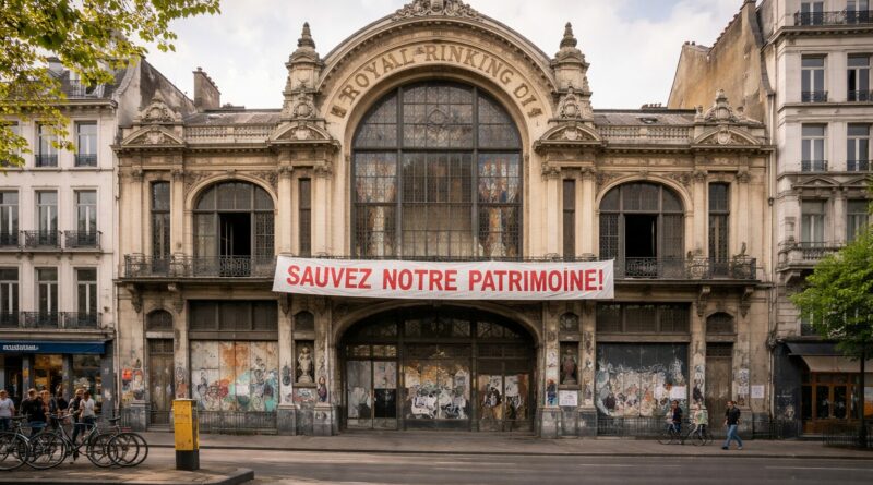 Le Royal Rinking en declin a Ixelles