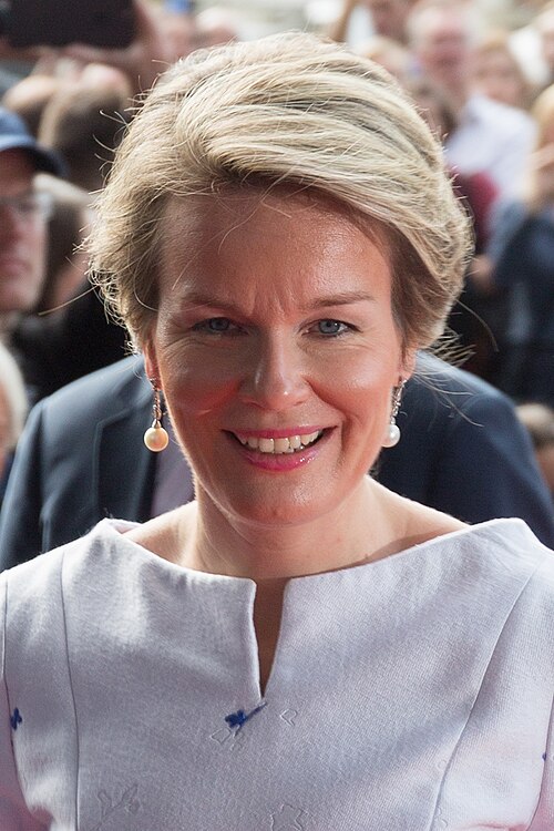 MJK54509 Mathilde of Belgium Frankfurt Book Fair 2017 cropped