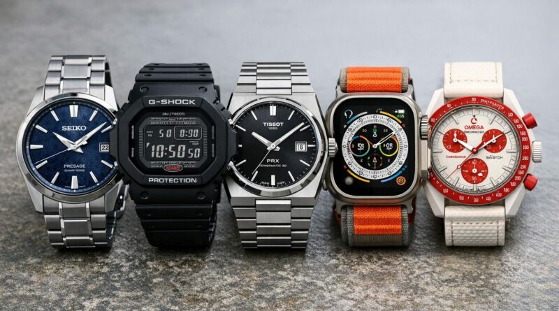 Montre en serie Elegance et robustesse