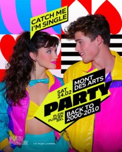MONT DES ARTS PARTY ✩ Catch Me I M single 💘 VALENTINE’S PARTY • at Plein Publiek Bxl • SAT 14/02 ✩