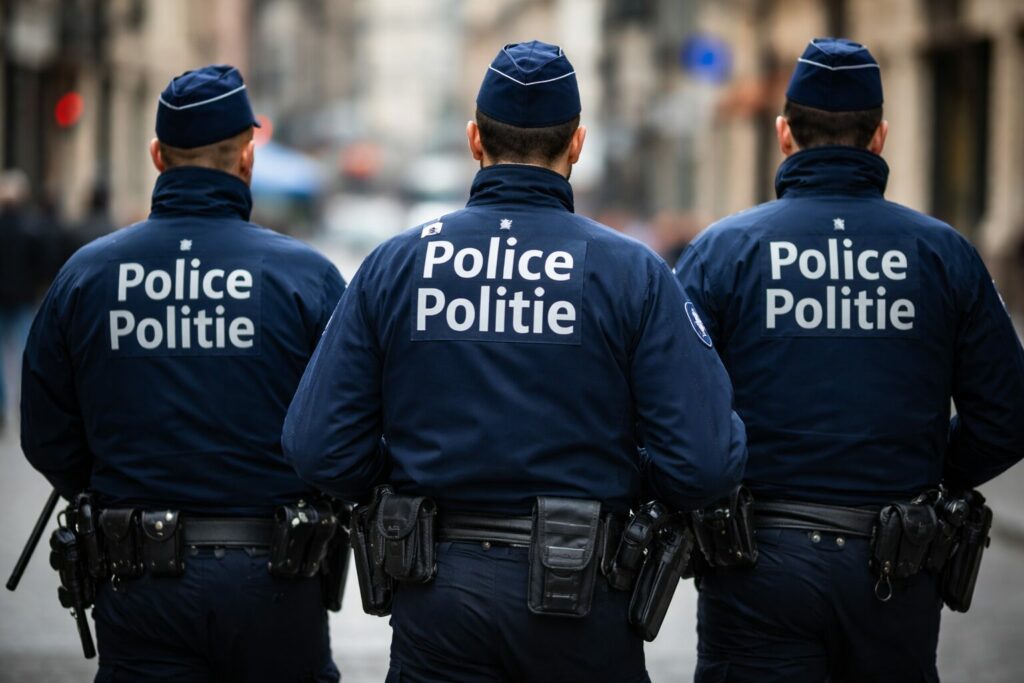 Policiers belges en mission urbaine