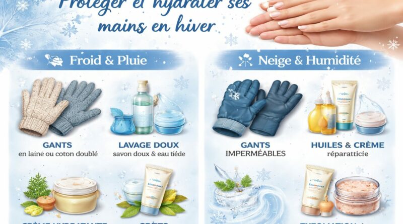 Proteger ses mains en hiver