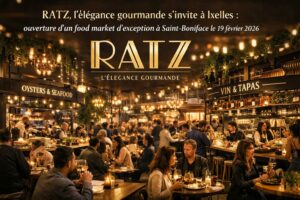 RATZ, l’élégance gourmande s’invite à Ixelles : ouverture d’un food market d’exception à Saint-Boniface le 19 février 2026