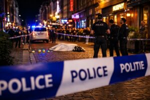 Coups de feu à Ixelles : une personne hospitalisée après une fusillade en pleine rue