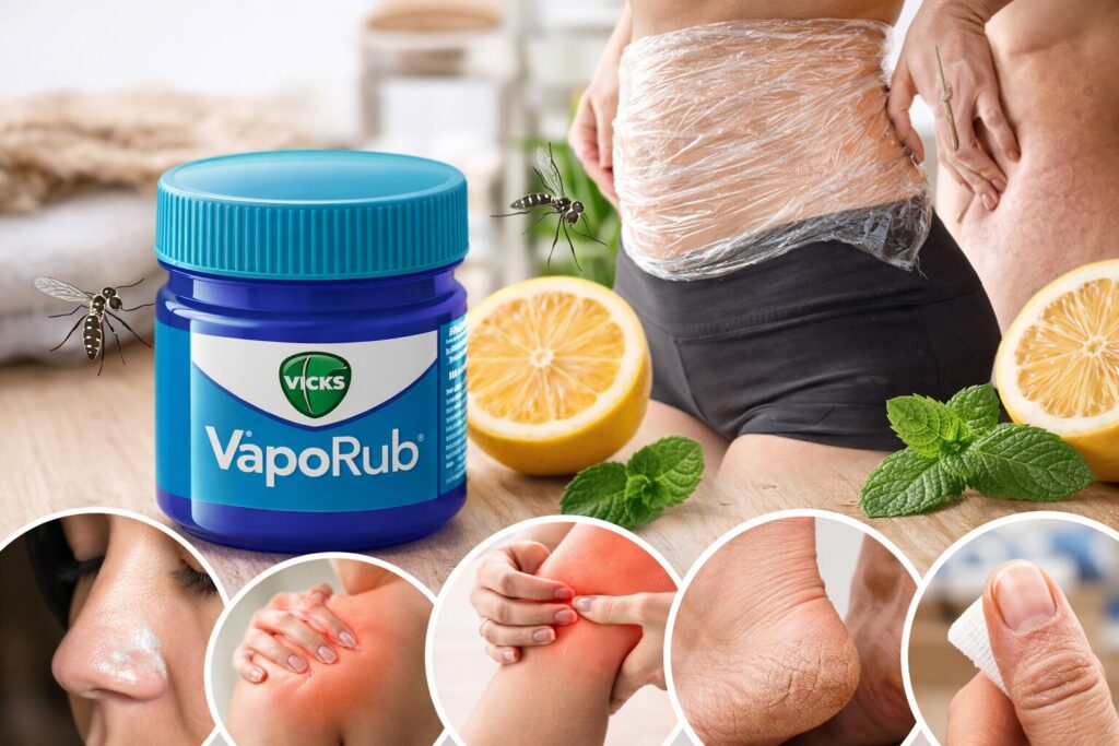 Voici comment utiliser VICKS VAPORUB pour se débarrasser de la graisse du ventre, de la cellulite, des vergetures…