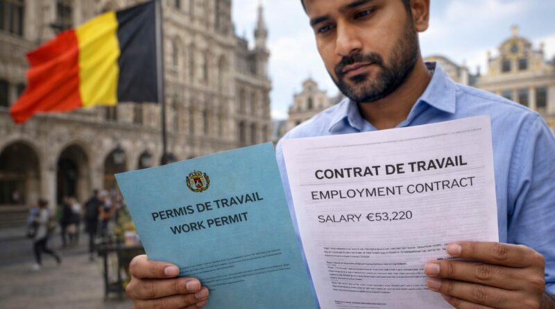 Travail en Belgique permis et contrat