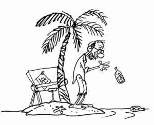 Pierre Kroll lance des bouteilles à la mer : une "playlist" de dessins au fil du temps