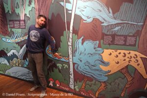 Lecture et dédicaces avec Wauter Mannaert au musée de la BD de Bruxelles