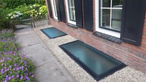 Une alternative sûre et propre aux grilles de soupirail