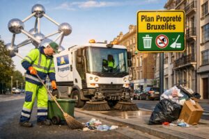 Bruxelles lance un plan de propreté pour lutter contre les rues sales