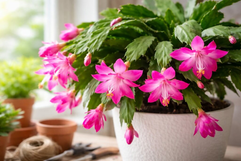 Comment faire fleurir le cactus de Noel