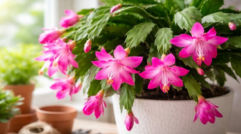 Comment faire fleurir le cactus de Noel