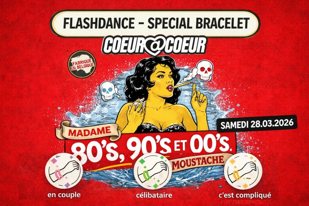 Flashdance special bracelet evenement retrobis