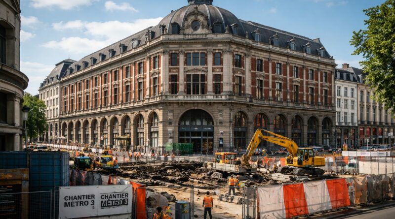 Metro 3 a Bruxelles le sort du Palais du Midi toujours incertain