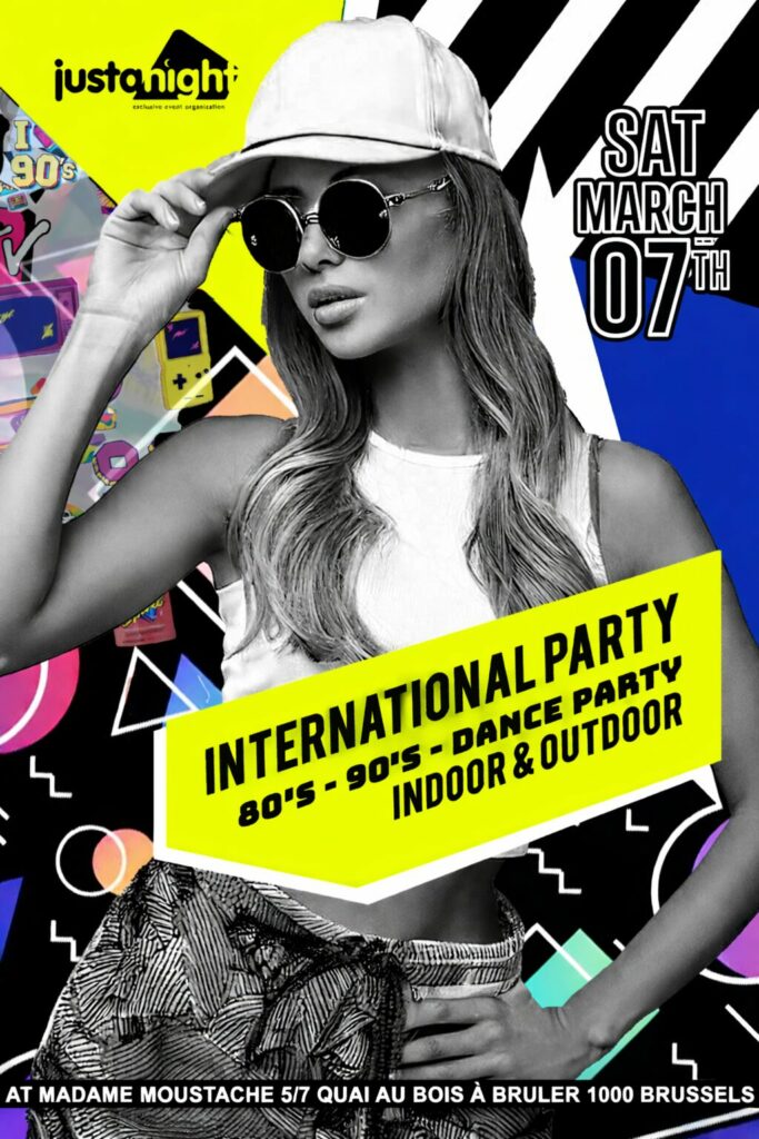 Soiree internationale annees 80