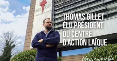 Le centre daction laique nouveau president thomas gillet