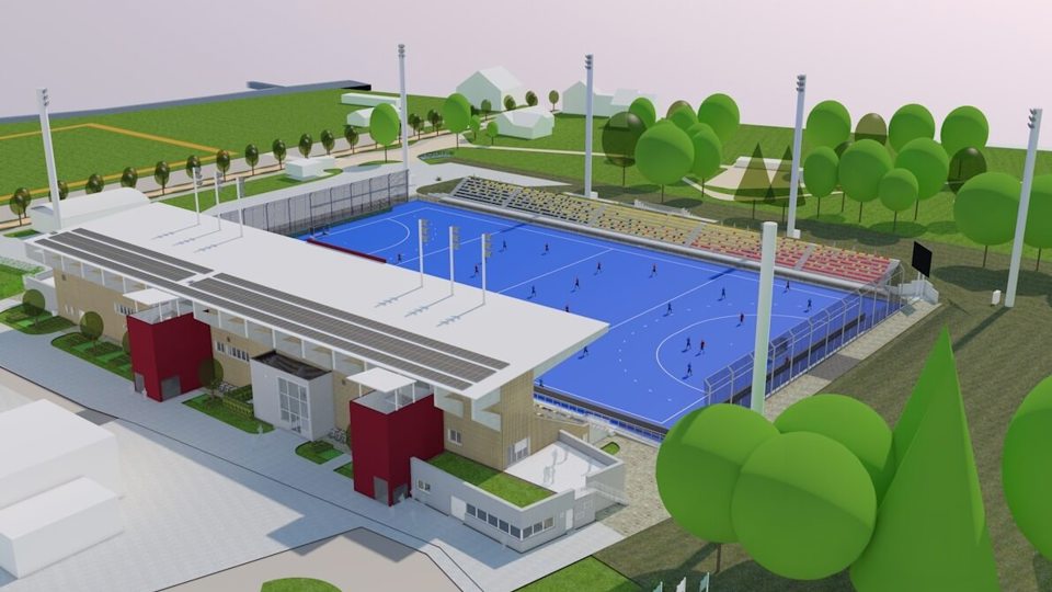 Le stade national de hockey à Wavre est prêt pour la coupe du monde du 15 au 30 août 2026