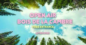 Open Air – Bois de la Cambre | Le Flore x Les Belges Jeunesses [FRI. 01/05] | FREE ENTRANCE