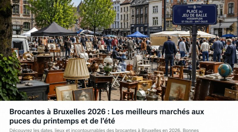 Brocantes a Bruxelles