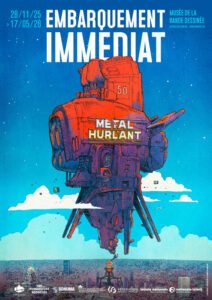 Métal Hurlant débarque au MBD : la BD de science-fiction sort les griffes jusqu’au 17 mai !