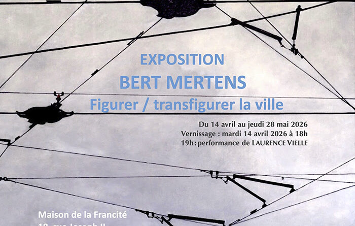 Exposition bart mertens a la maison de la francite bruxelles