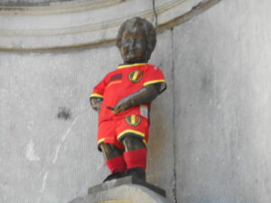 Les habits de Manneken-Pis au mois de juin 2026