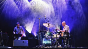 Du jazz sur la place Van Meyel à Etterbeek