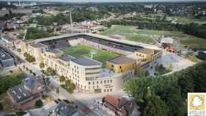 En route pour le réaménagement du stade Tondreau à Mons