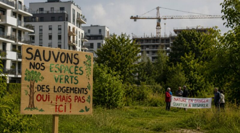 Entre crise sociale et defense de la nature urbaine