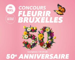 Le concours Fleurir Bruxelles fête son 50e anniversaire
