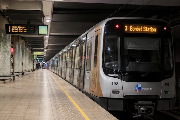 Le metro 3 de Bruxelles