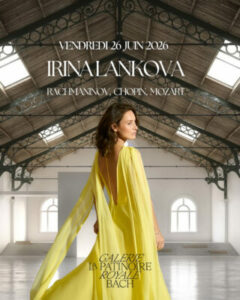 Réservez déjà votre place pour un grand concert d’Irina Lankova !