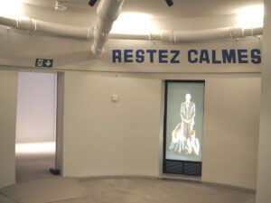 Un ancien abri antiaérien est exposé par la Cité Miroir à Liège