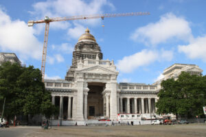 Etat d’avancement des travaux au Palais de Justice de Bruxelles