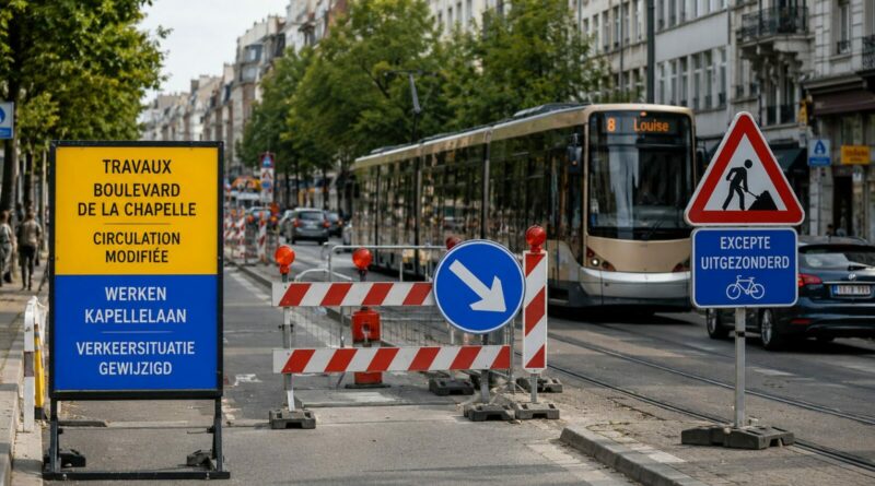 Bruxelles sous pression routes fermees et trams perturbes tout lete