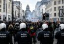 Bruxelles tensions lors des manifestations etudiantes contre les mesures dausterite dans lenseignement