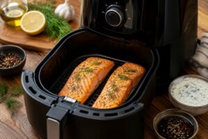Saumon à l’Airfryer façon gastronomique