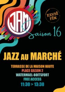 Le marché de Watermael-Boitsfort au rythme du jazz jusqu’au début septembre