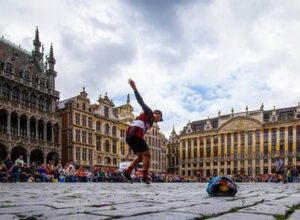 La Grand-Place de Bruxelles accueille la balle pelote