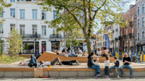 Une reconquête de l’espace public pour la place du Châtelain à Ixelles